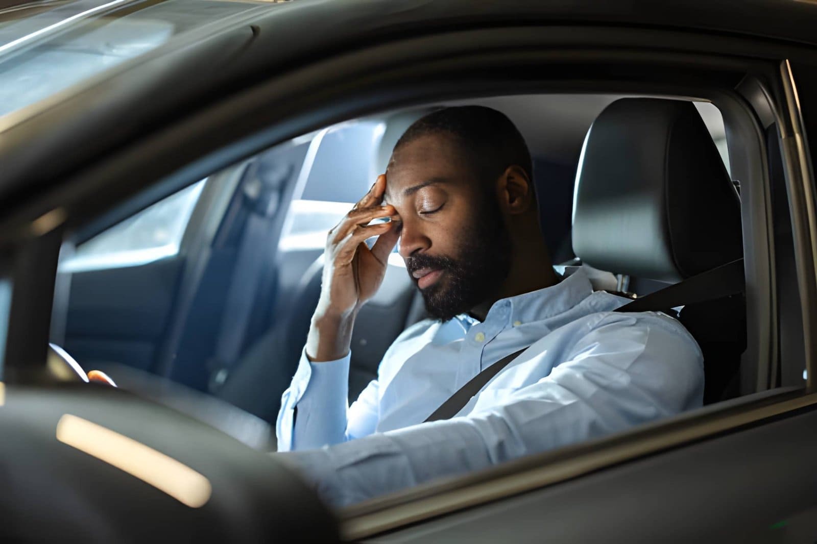 Conducteur stressé pour faute de document à jour
