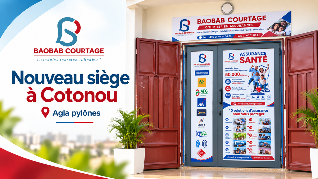 Baobab Courtage ouvre son agence de Cotonou à Agla Pylônes